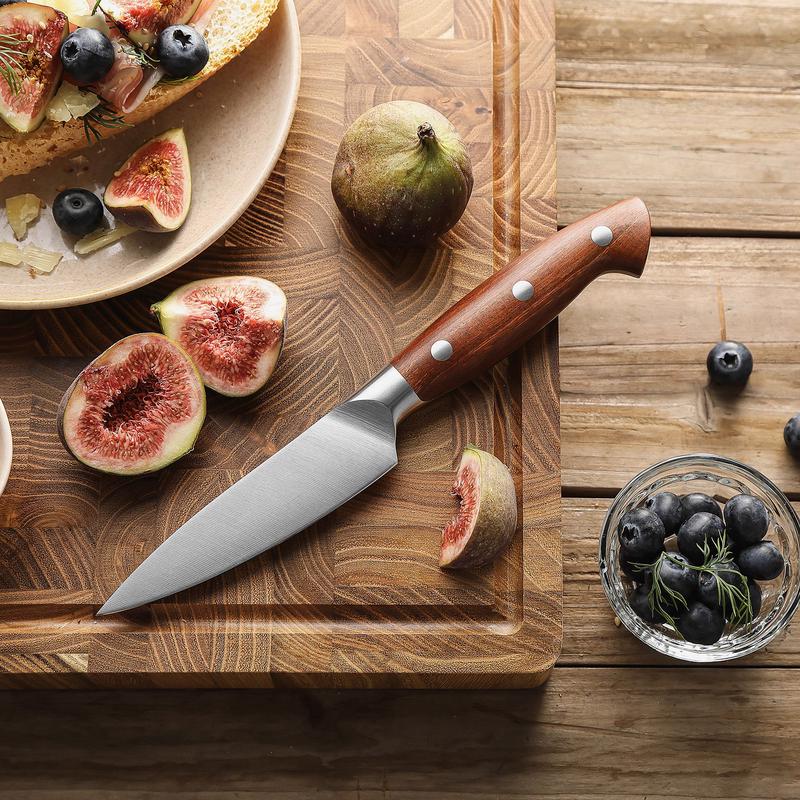 Xinzuo X02 Supreme Series 4.3" Paring Knife German 1.4116 -x50crmov15 Steel - Full Tang