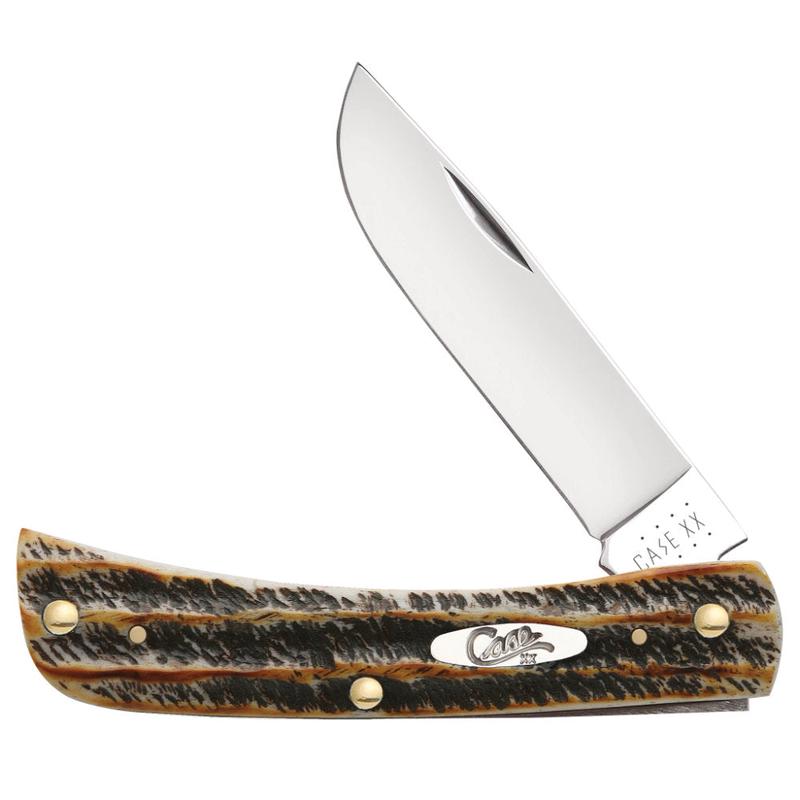 Case Sod Buster Jr 6.5 BoneStag Pocket Knife