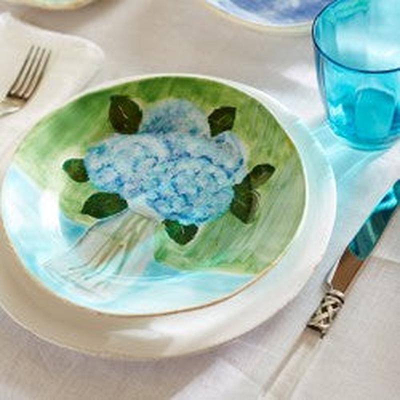 Sara's Bouquet Hydrangea Salad Plate